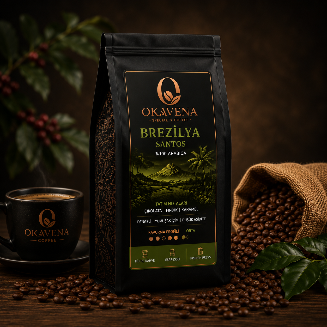 Premium Brezilya Santos